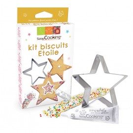 Kit biscuits étoile ScrapCooking